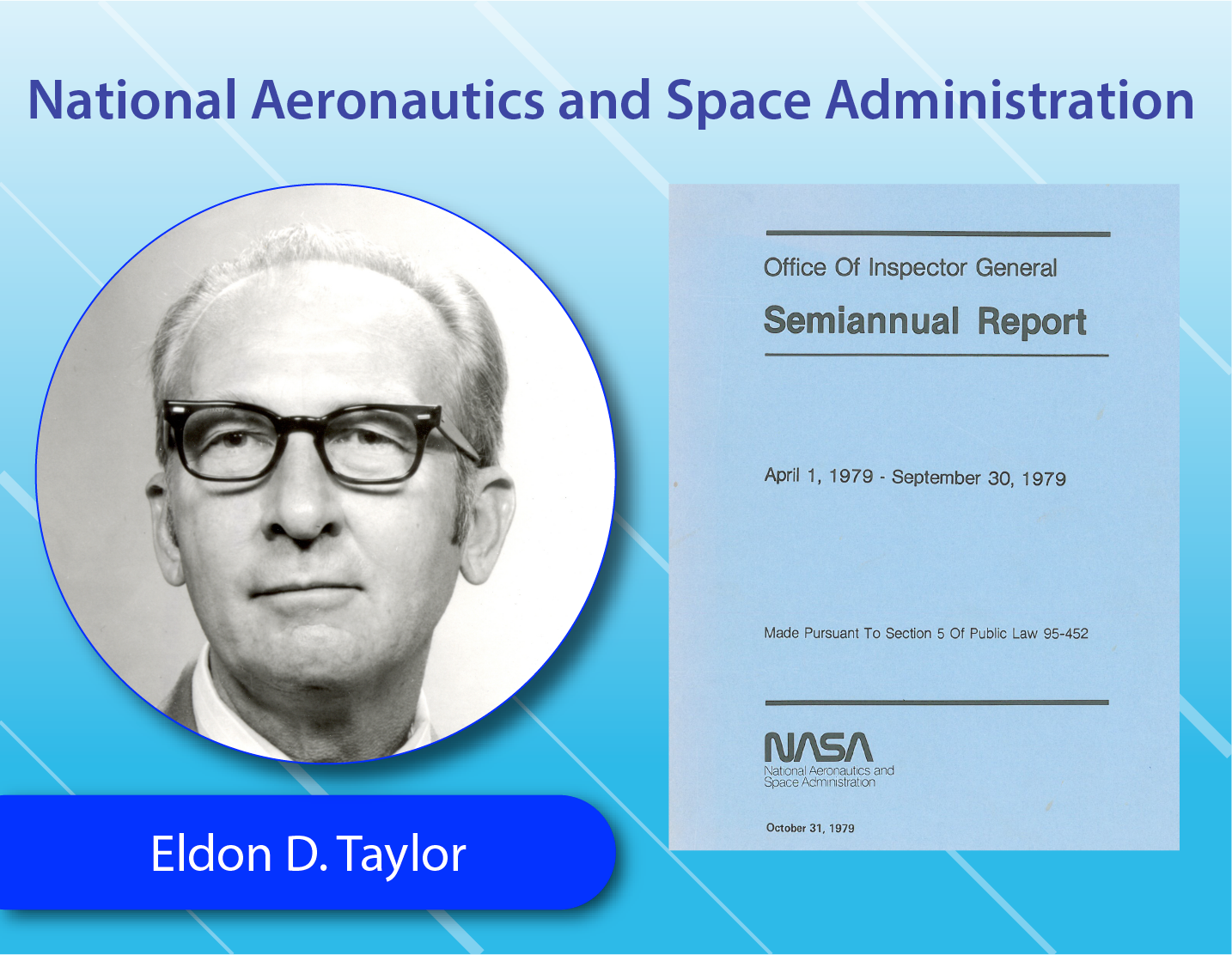 National Aeronautics and Space Administration - Eldon D. Taylor